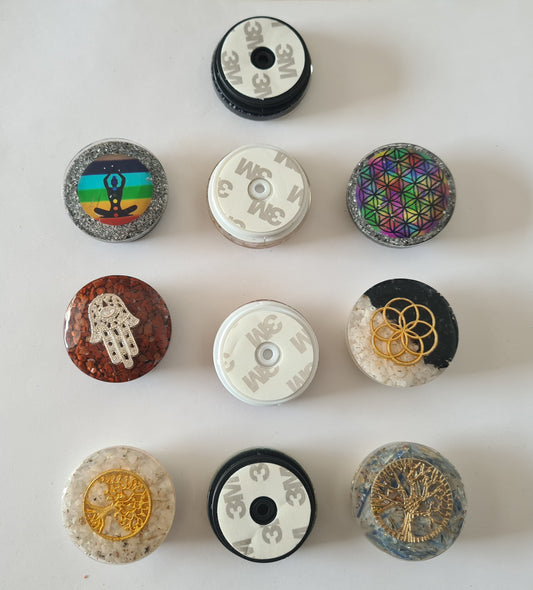Customizable Orgonite Pop Sockets  image 0