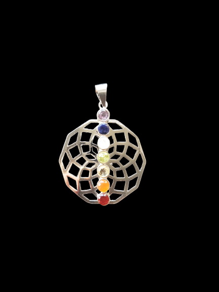 Seven Chakra Pendants in 925 Silver image 10
