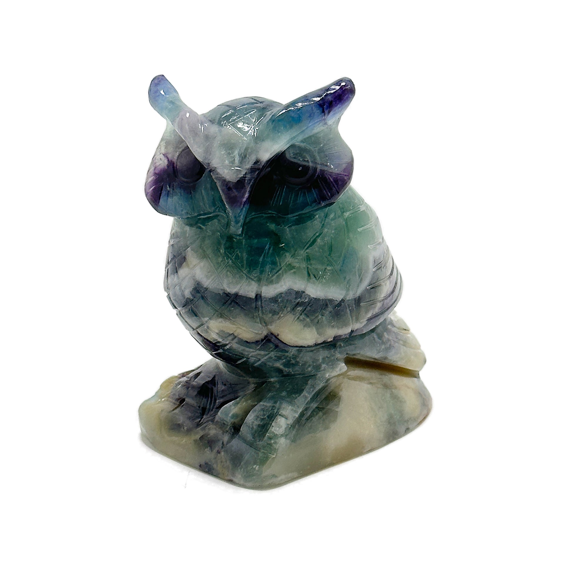Fluorite Owl image 0