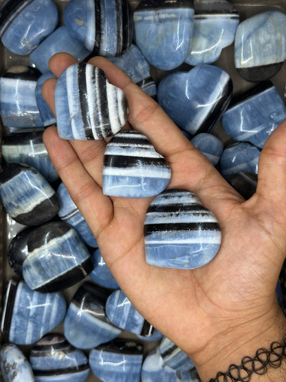Blue Opal Heart image 0