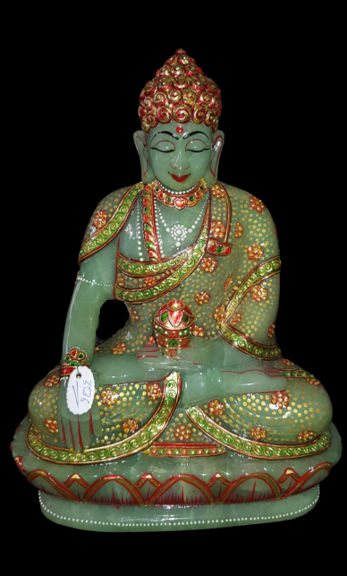 Green Aventurine Buddha image 1