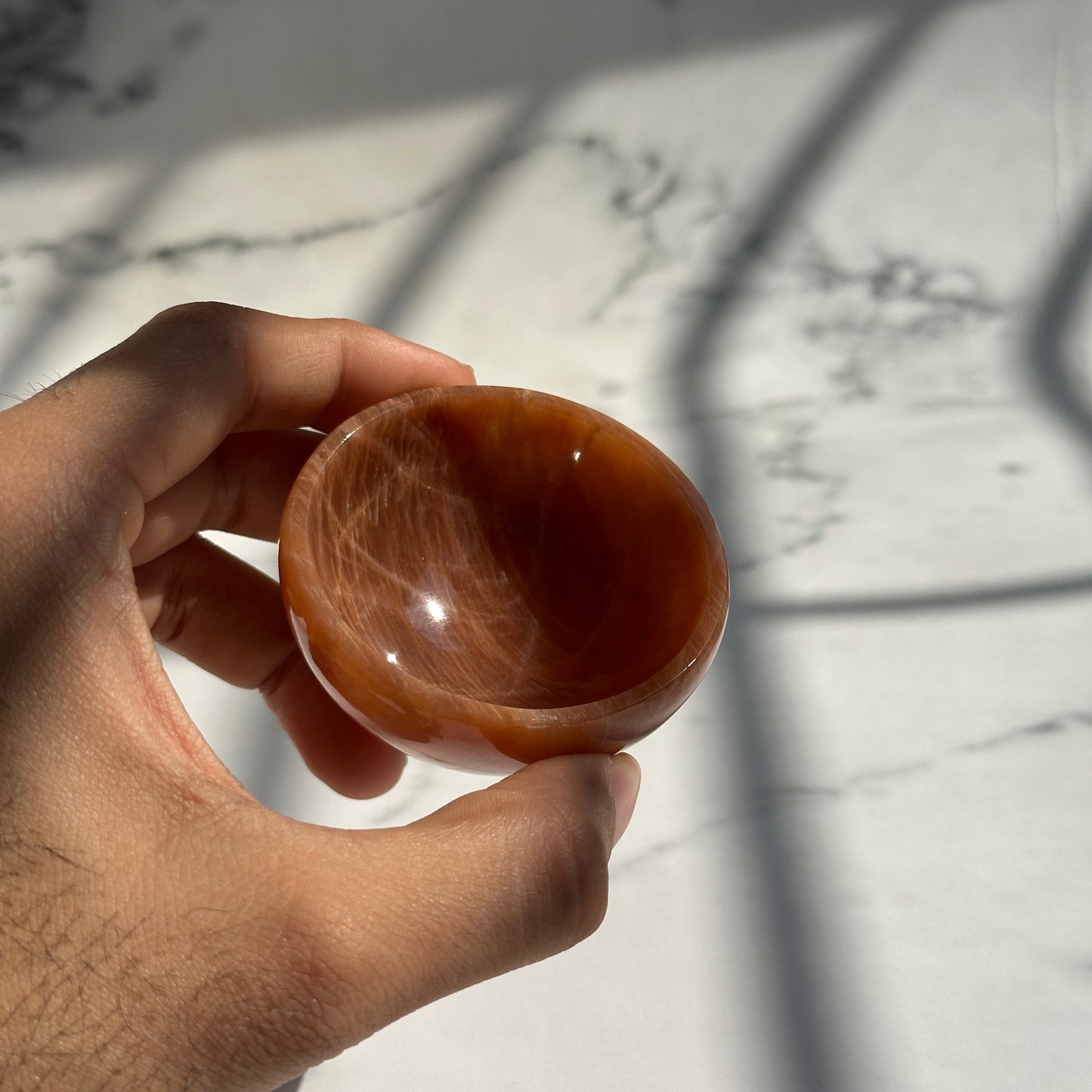 Peach Moonstone Bowl image 2