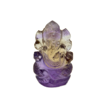 Ametrine Ganesha - 1 inch image 10