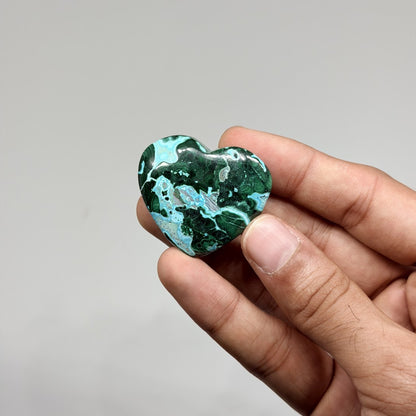 Malachite Chrysocolla Heart (1KG)