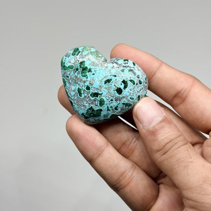 Malachite Chrysocolla Heart (1KG)