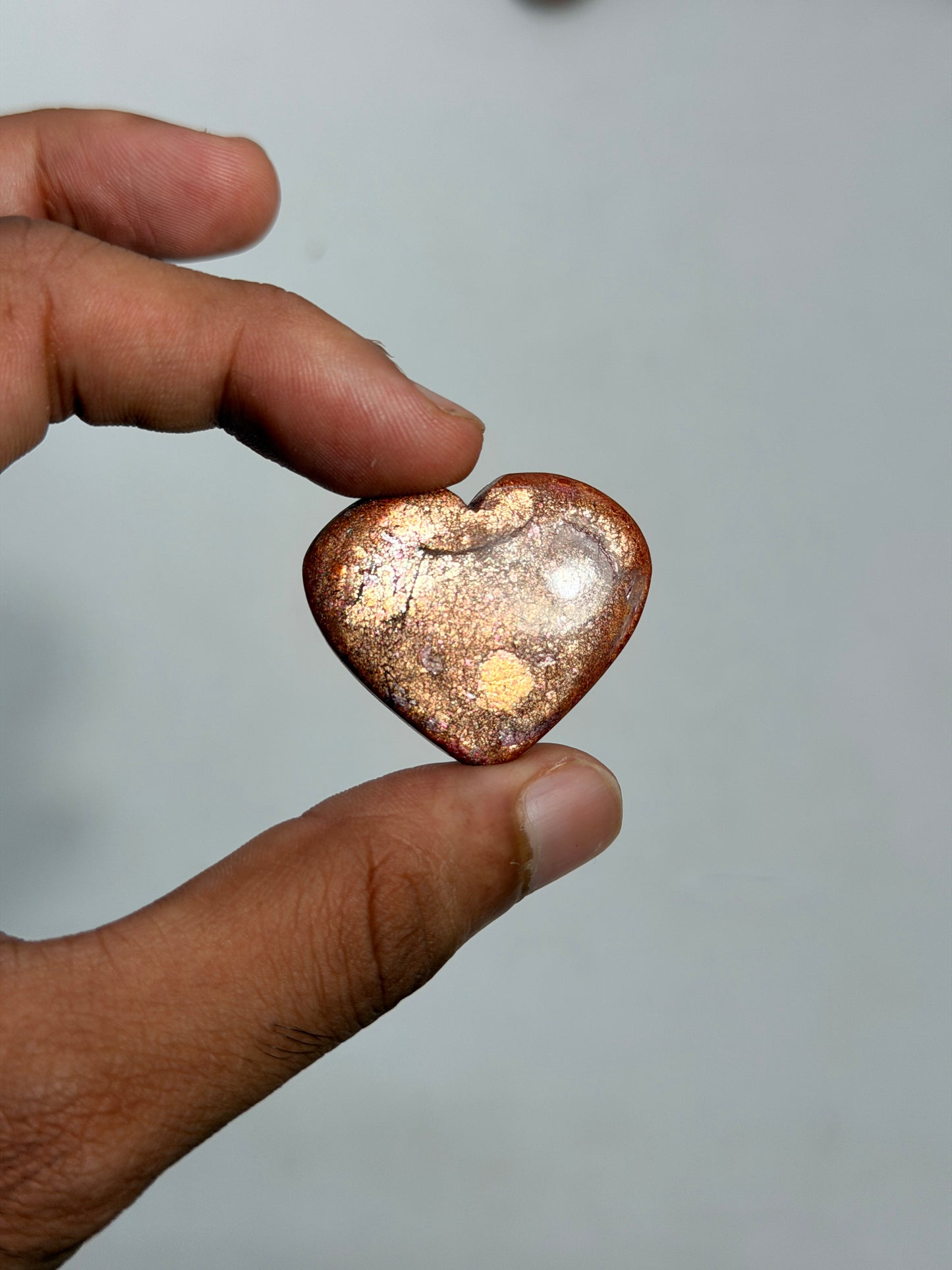 Confetti Sunstone Heart