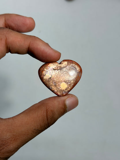 Confetti Sunstone Heart