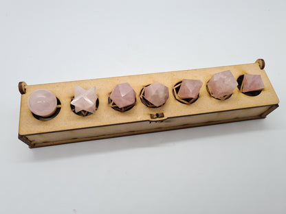 Rose Quartz Geometric Sets image 1