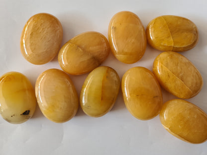 Golden Aventurine Palm Stones image 2
