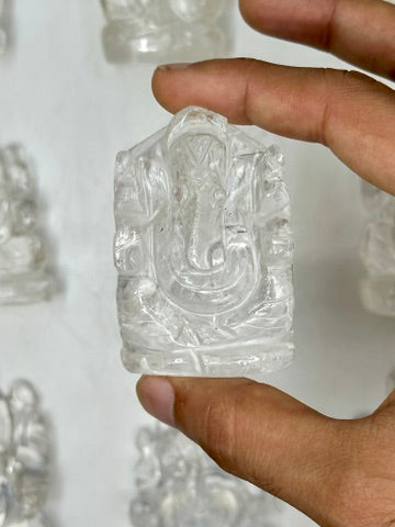 Clear Quartz Ganesha image 9