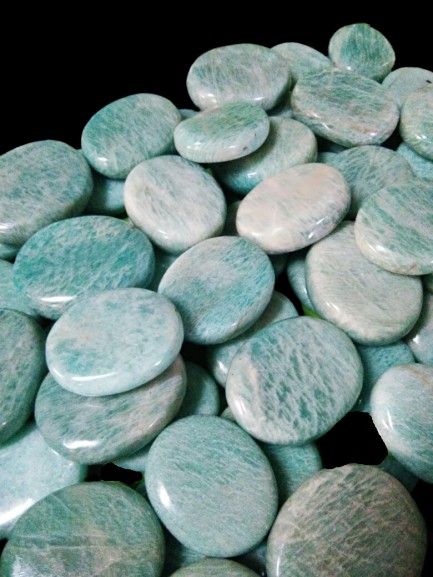 Amazonite Palm Stones image 0