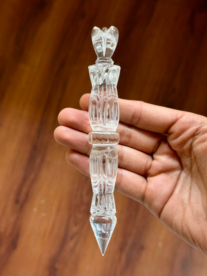 Clear Quartz Angel Wands image 2