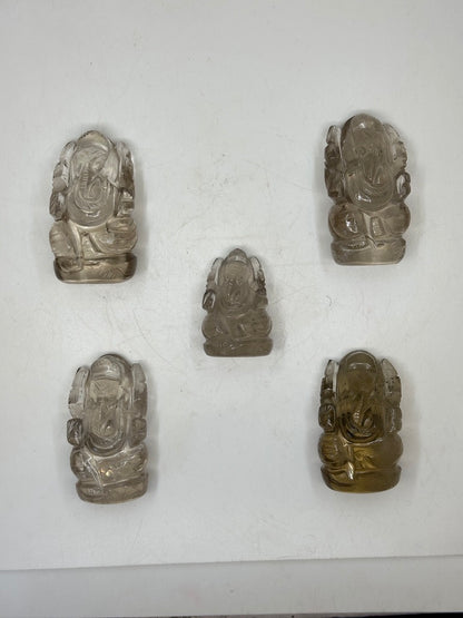 Smoky Quartz Ganesha image 2