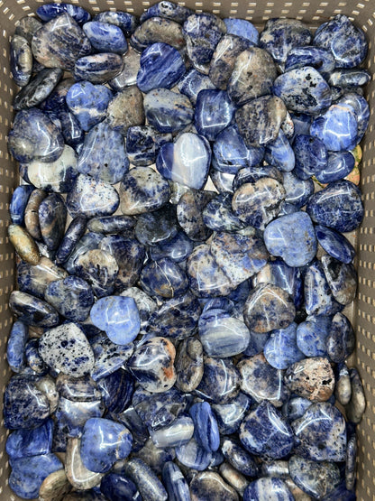 Mini Sodalite Hearts image 2