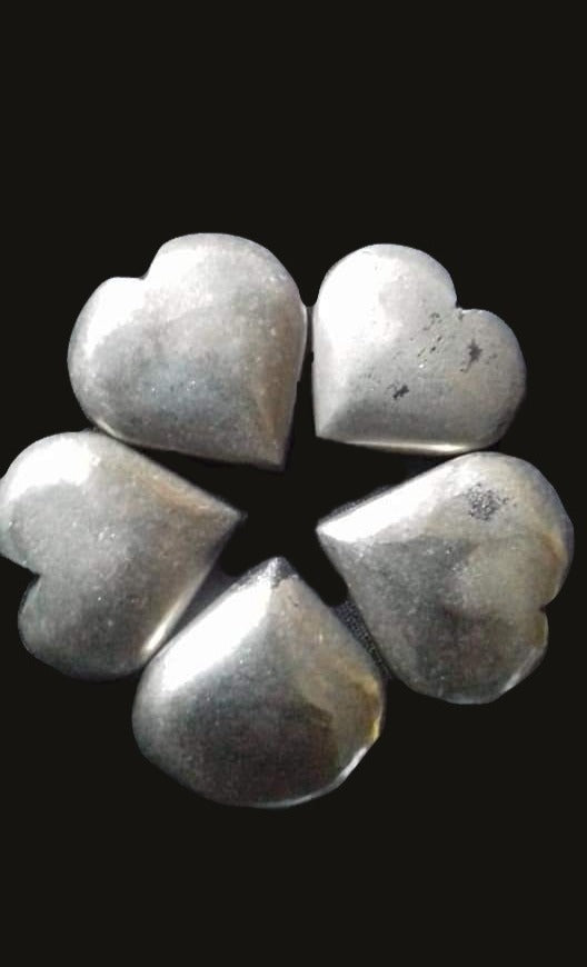 Hematite Hearts(Big Sized 50-55 mm) image 0