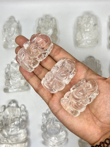 Clear Quartz Ganesha image 0