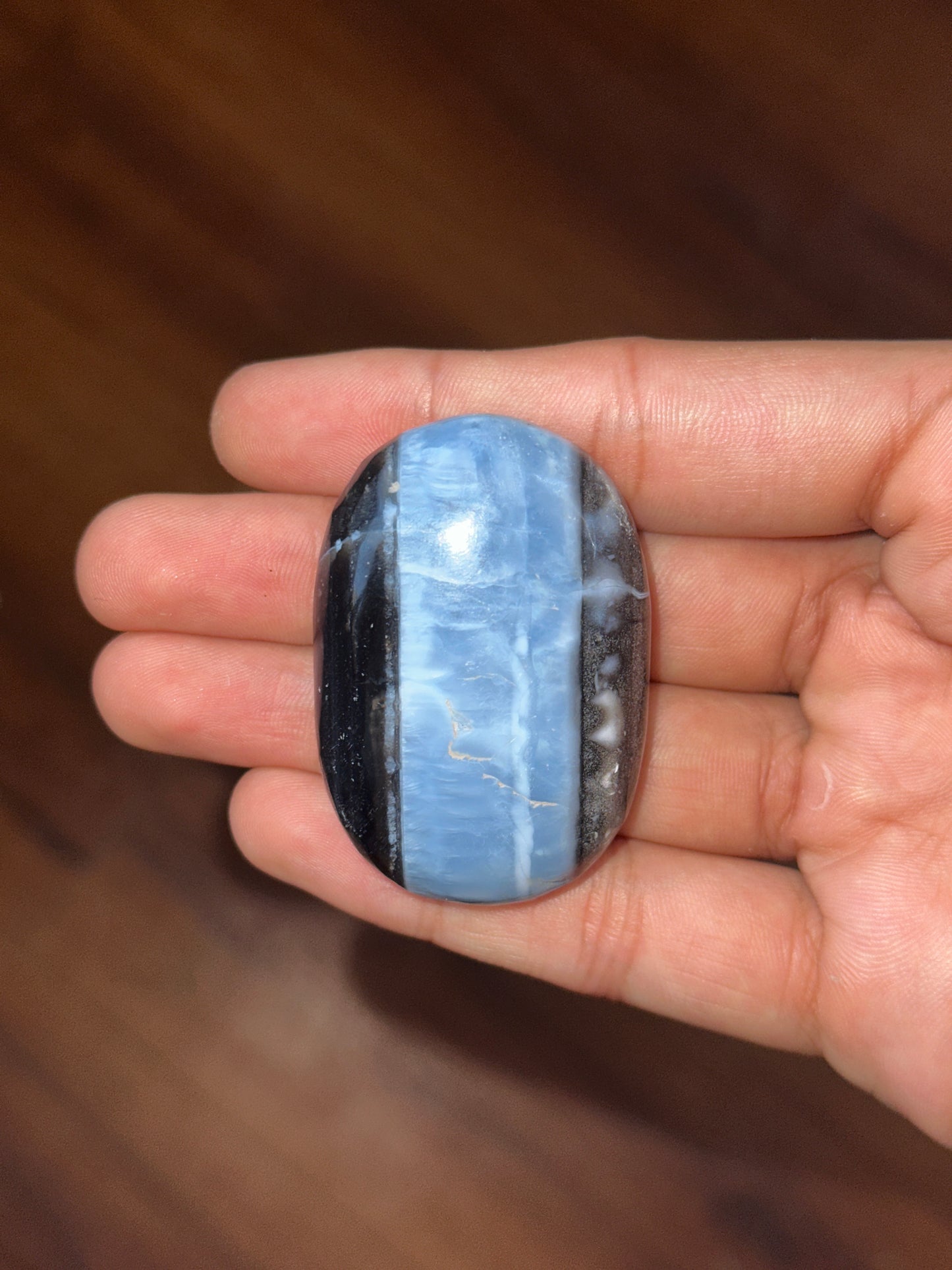 Blue Opal Palmstone image 1