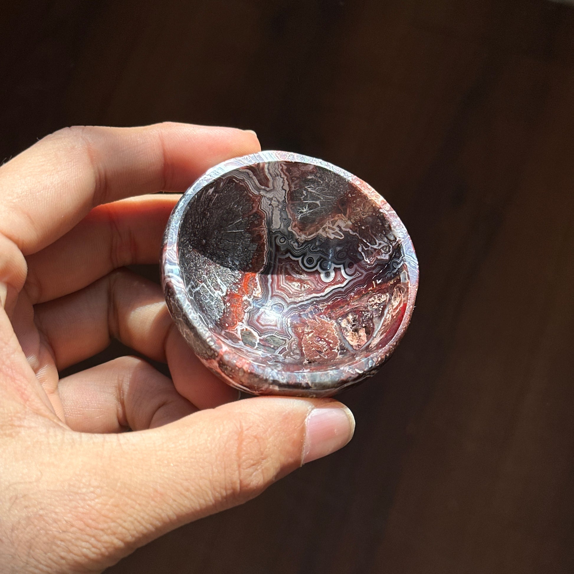 Crazy Lace Agate Bowl image 2