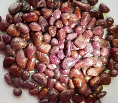 Indian Ruby Tumbled Stones image 0