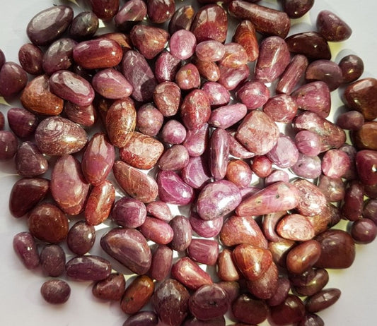 Indian Ruby Tumbled Stones image 0