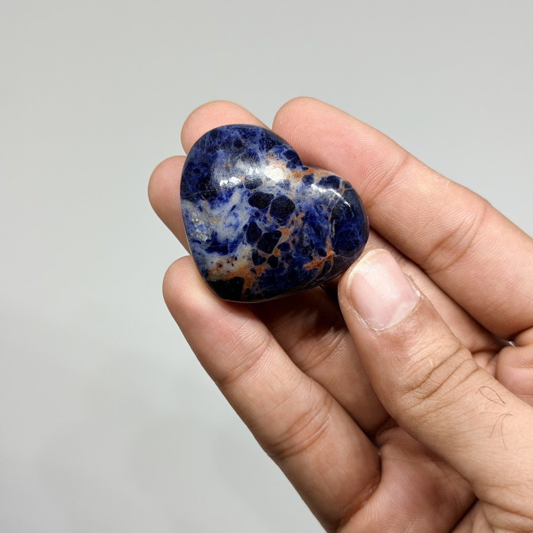 Sunset Sodalite Heart (1KG)
