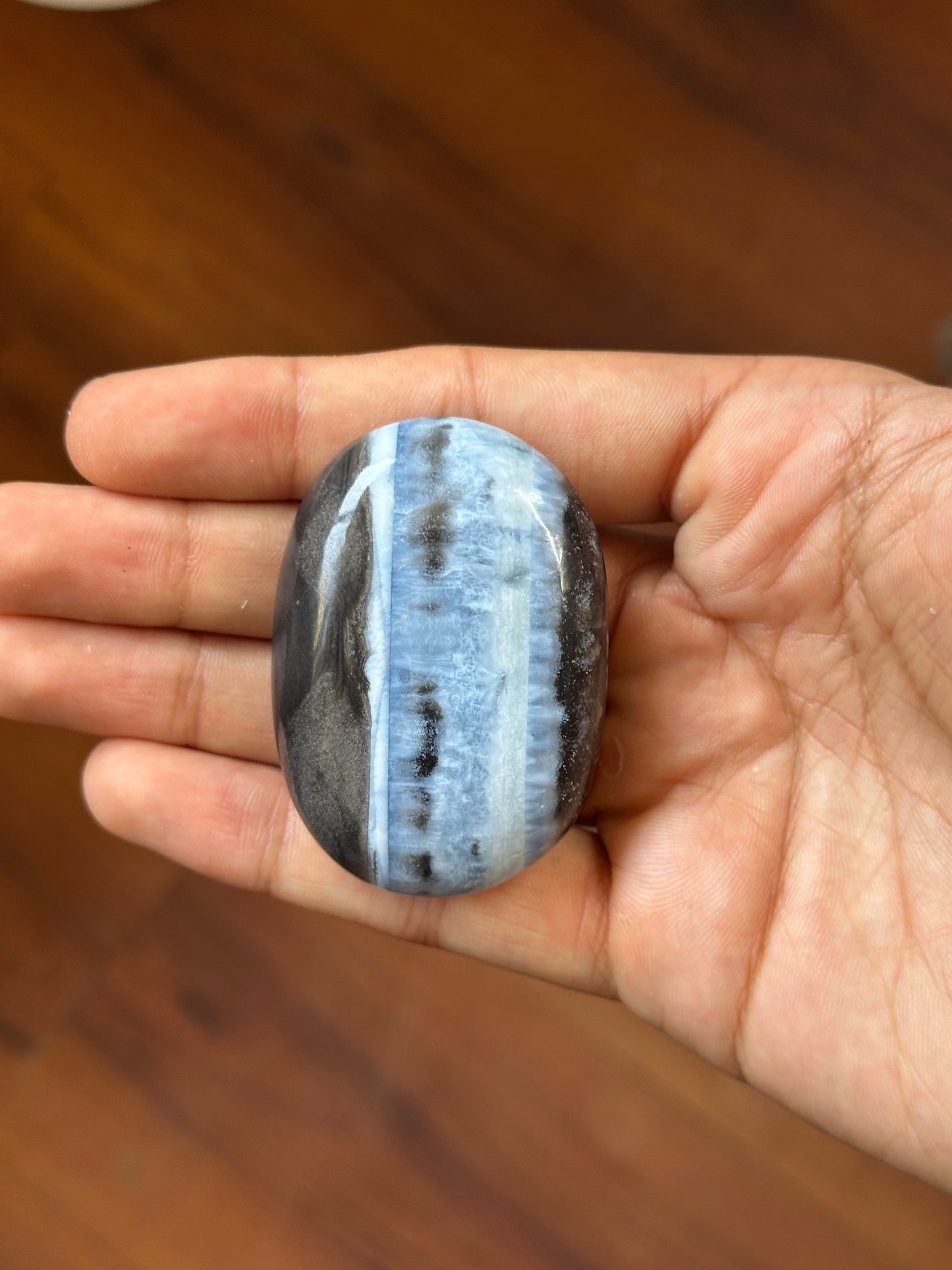 Blue Opal Palmstone image 2
