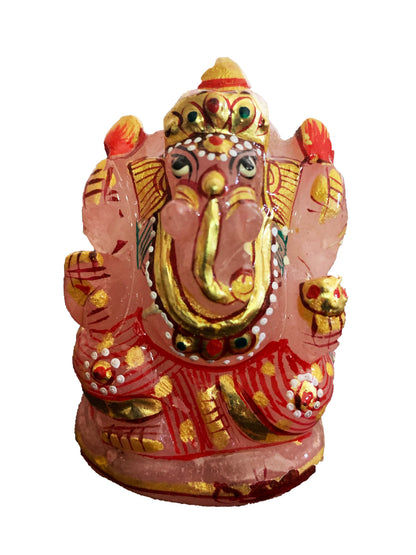 Mix Stone Painting Ganeshas image 0