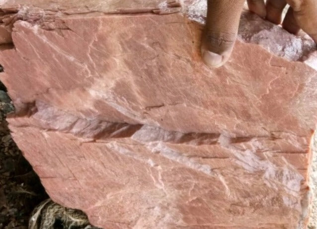Orange/Pink Moonstone Rough image 1