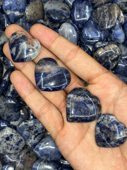 Mini Sodalite Hearts image 4