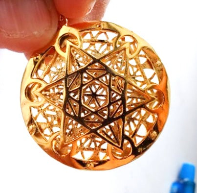 Metal 3 Part Pendant image 1
