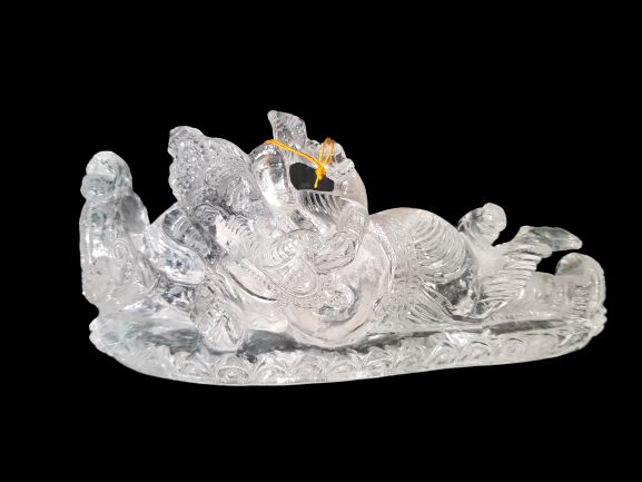 Crystal Carved Ganeshas image 2