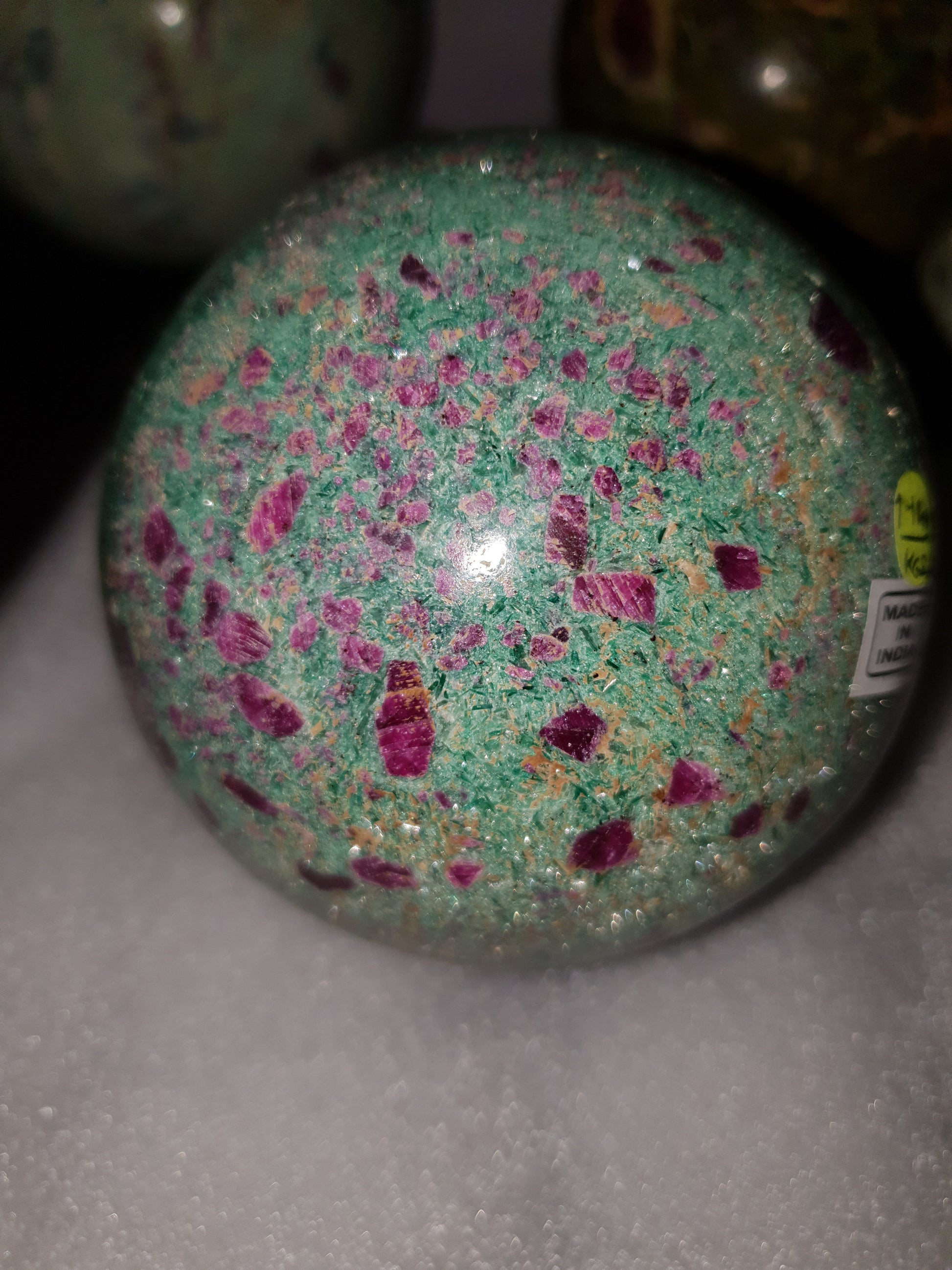 Ruby Fuschite Spheres  image 2