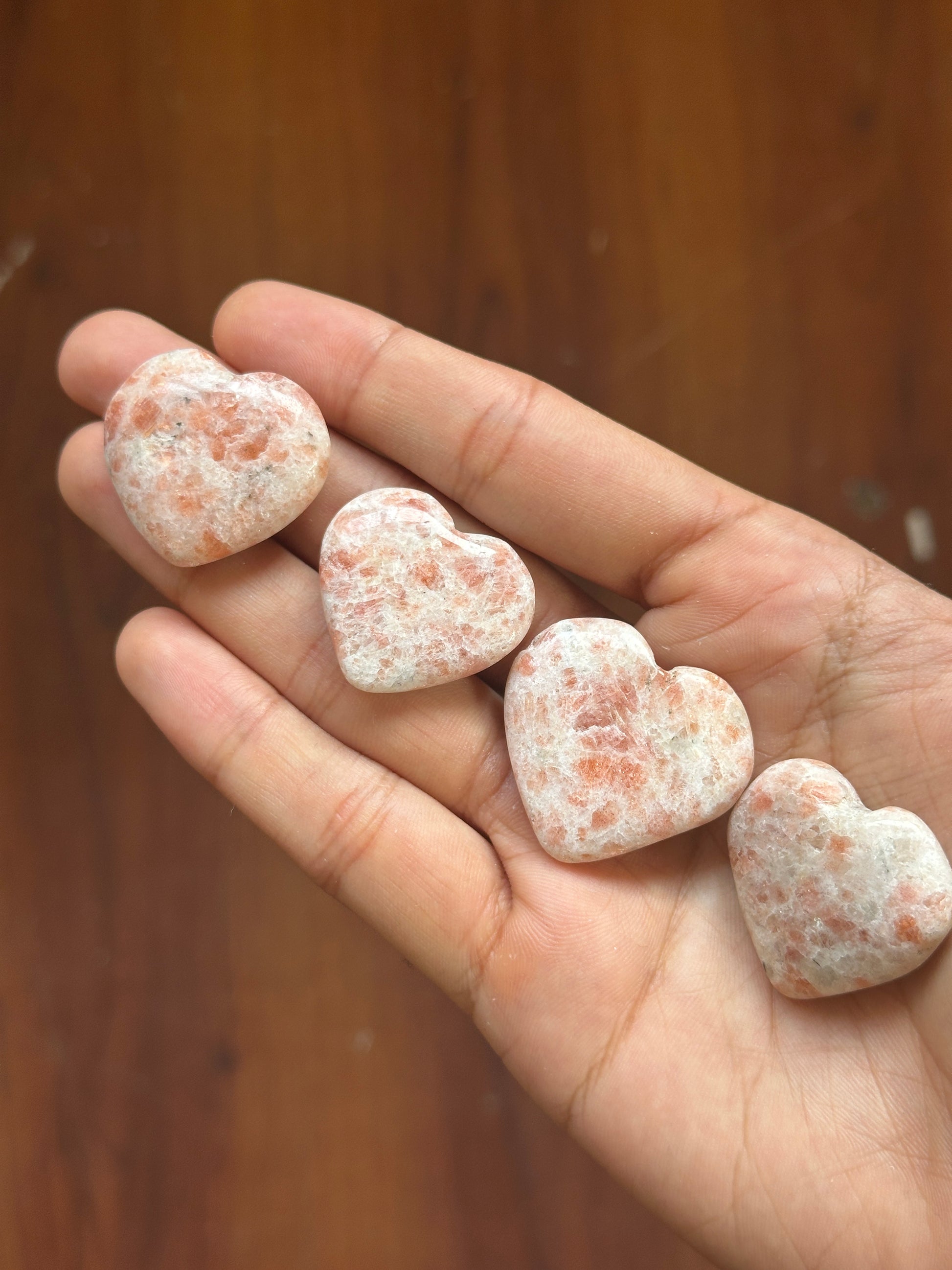 Mini Sunstone Hearts image 0