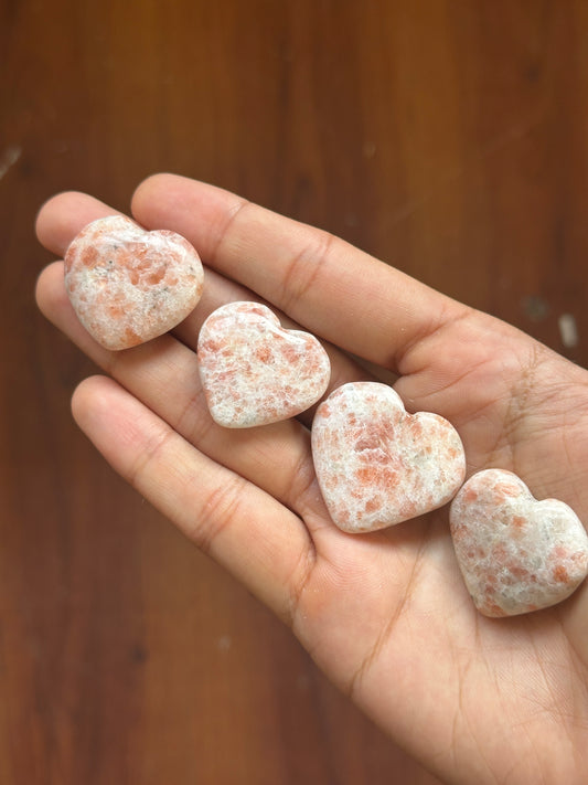 Mini Sunstone Hearts image 0