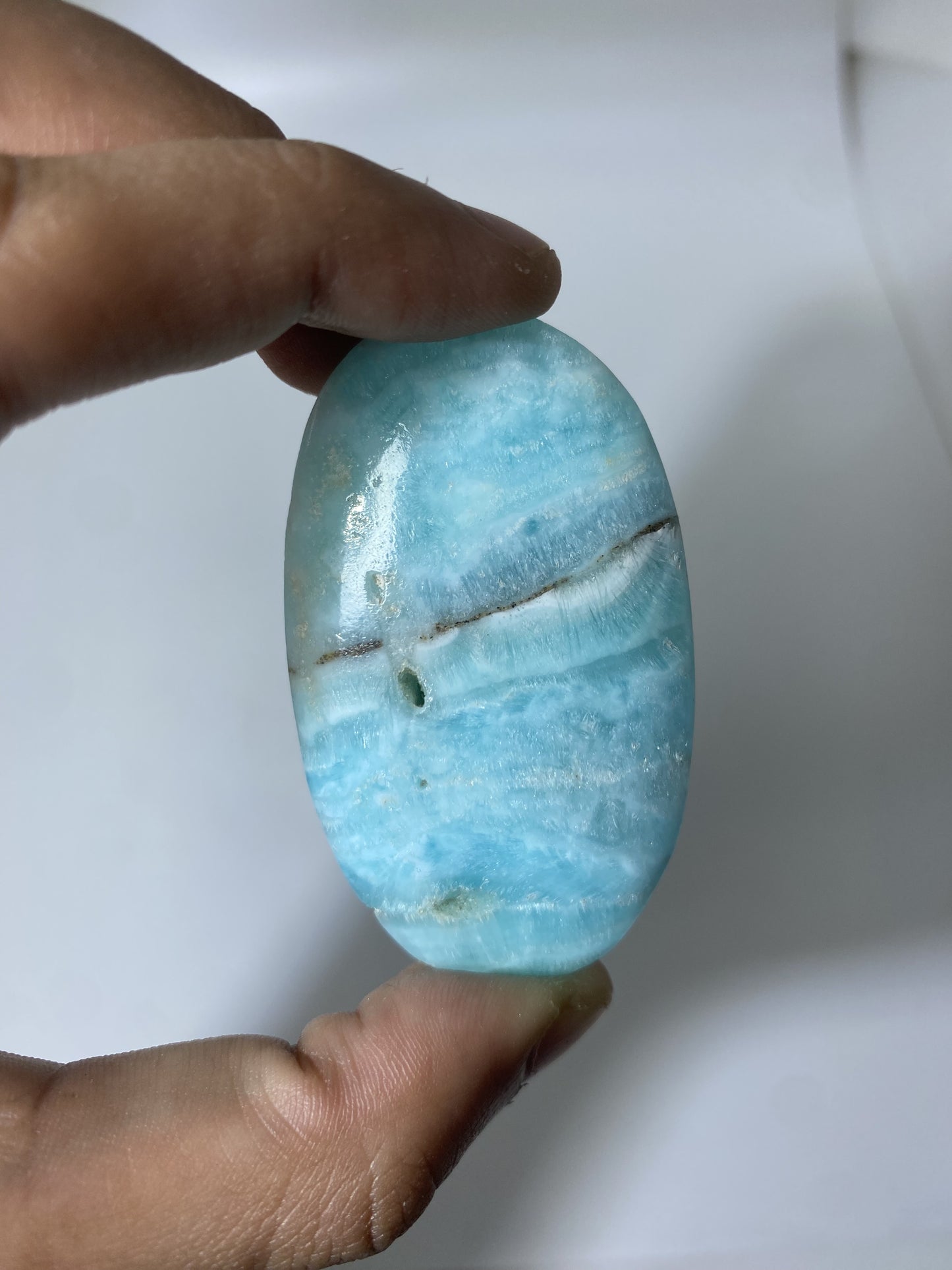 Caribbean Calcite Palmstone