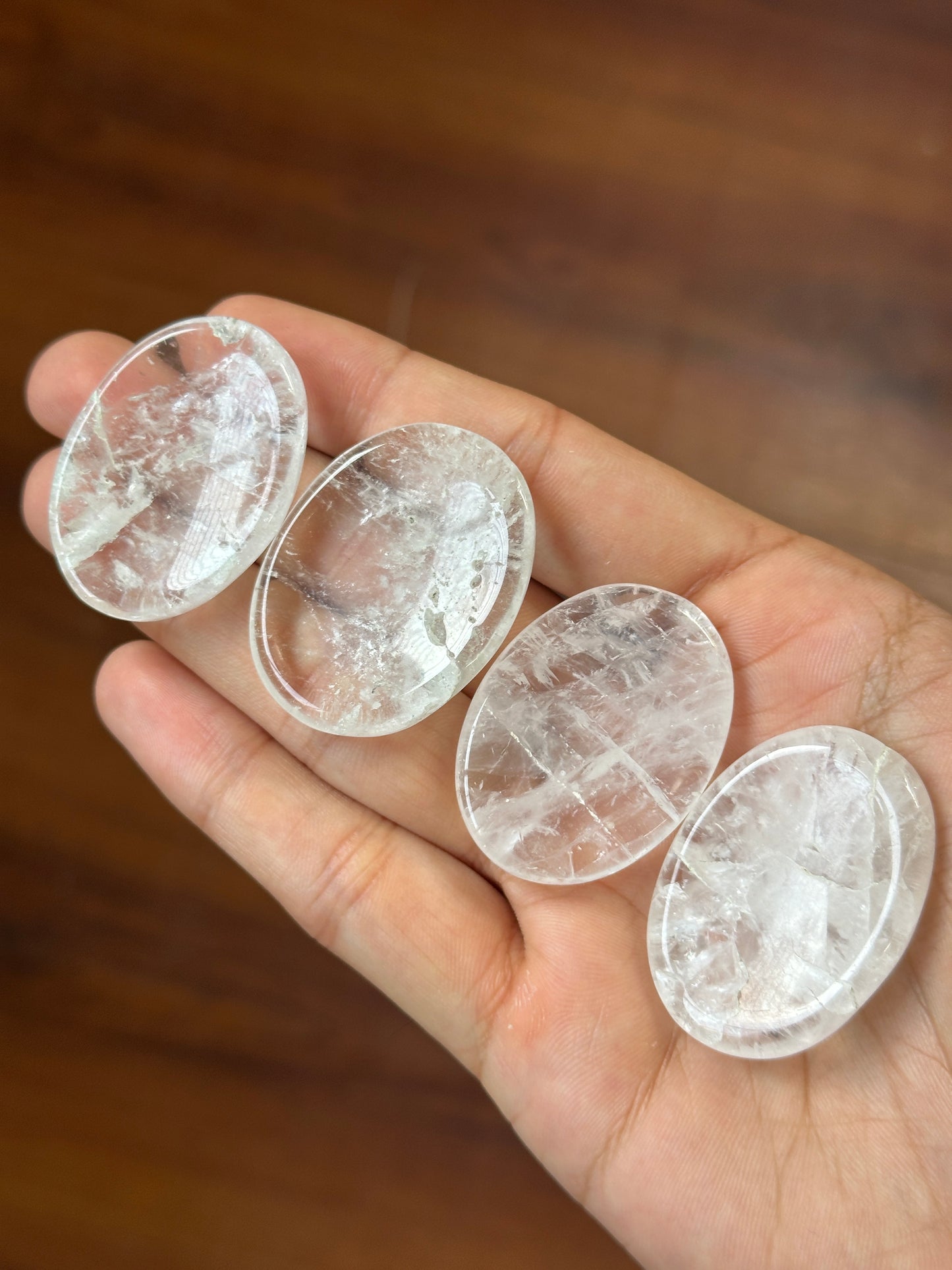 Clear Quartz Worry Stone image 12
