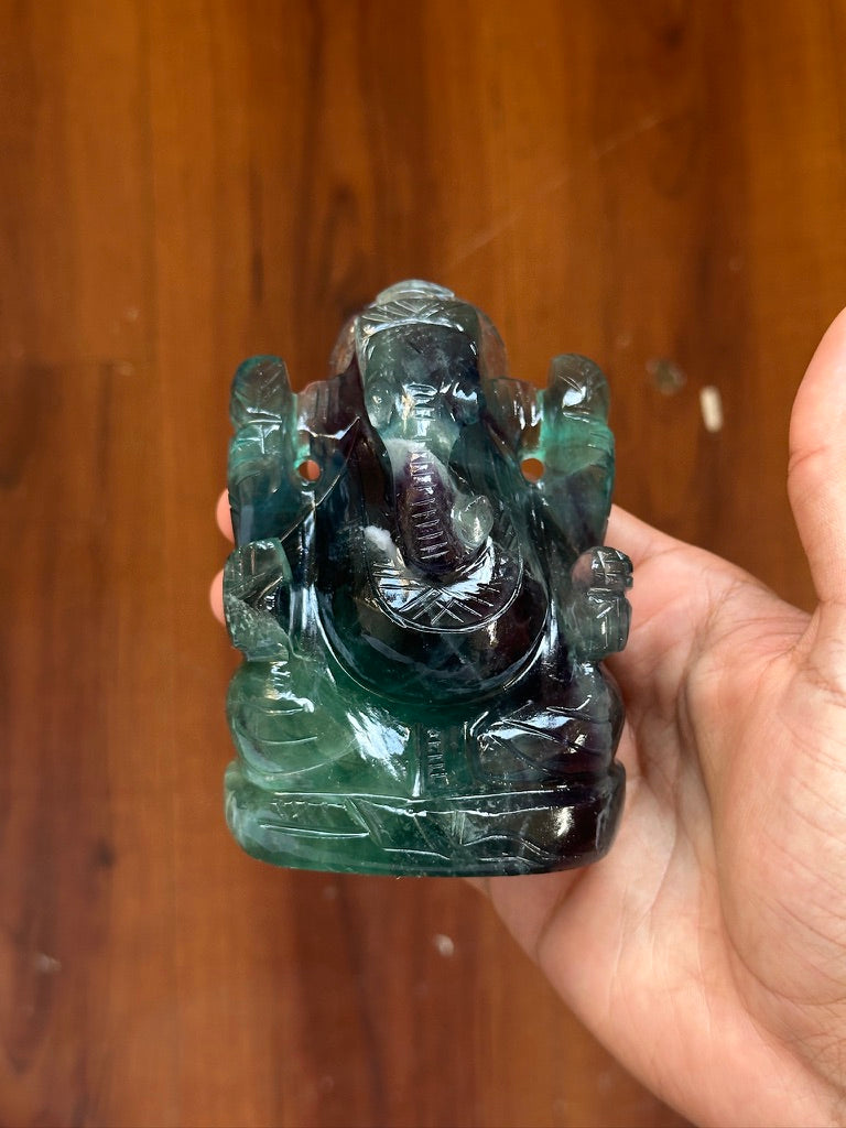 Fluorite Ganesha image 0