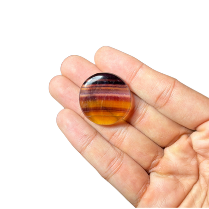 Yellow Fluorite Flatstone image 2