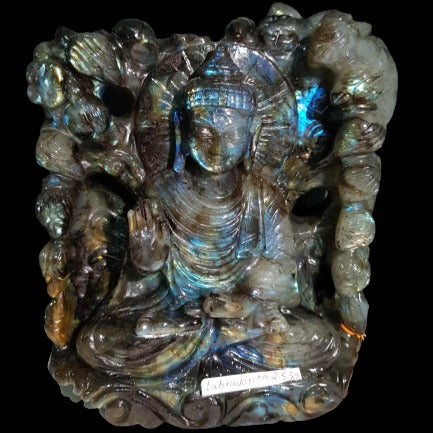 Labradorite Buddha image 0