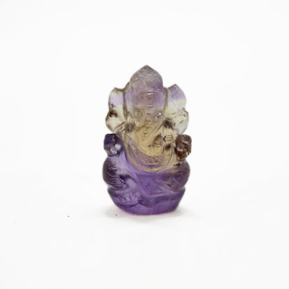 Ametrine Ganesha - 1 inch image 0