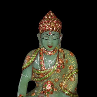 Green Aventurine Buddha image 0