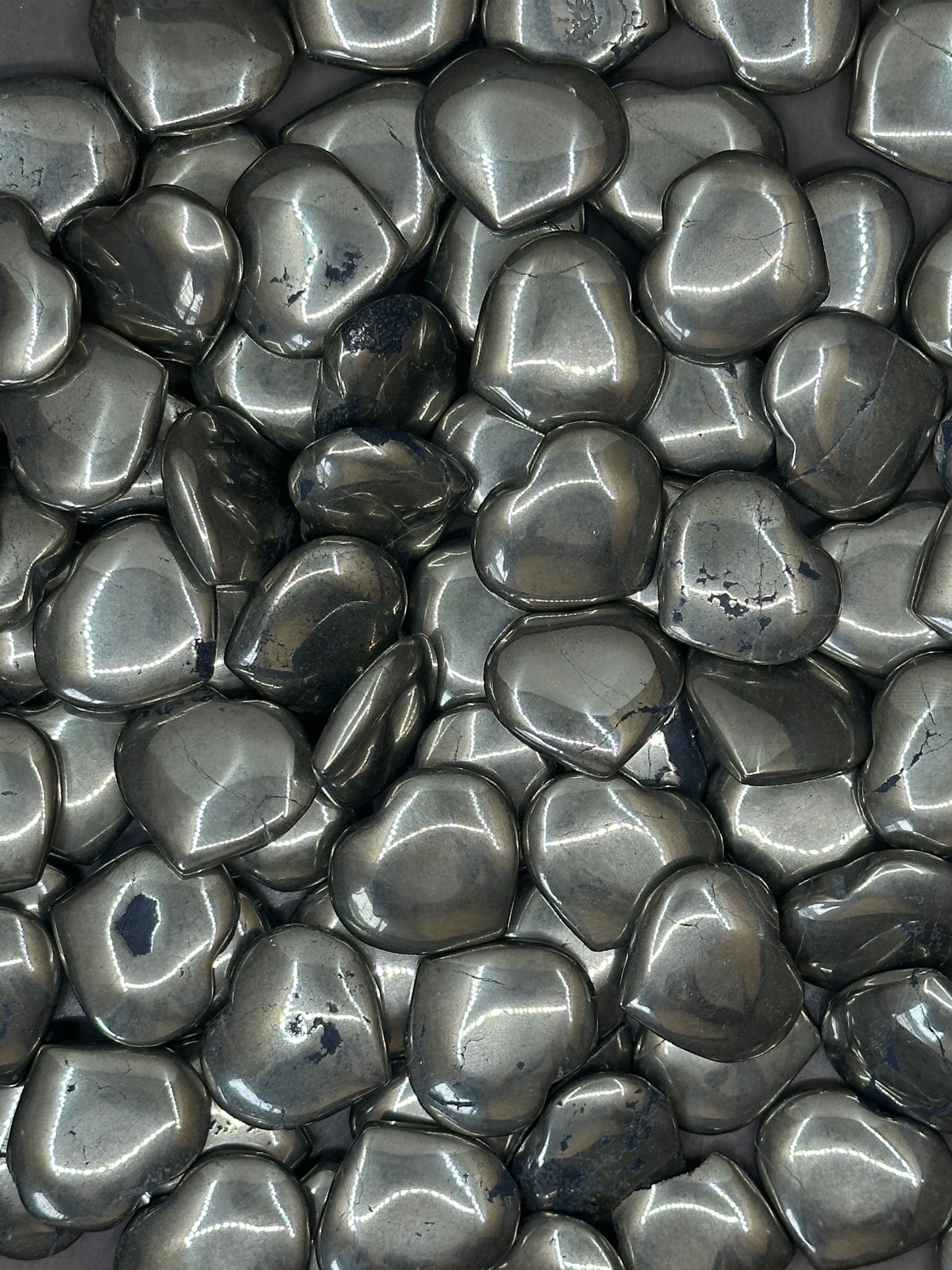 Mini Pyrite Hearts image 5