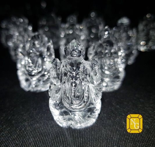 Mini Crystal Ganeshas image 0