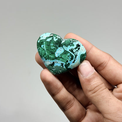 Malachite Chrysocolla Heart (1KG)