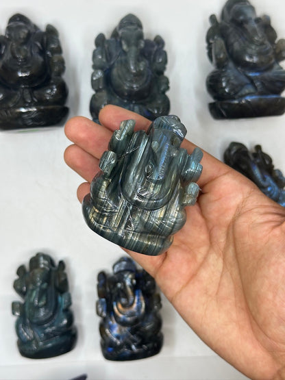 Labradorite Ganesha image 7