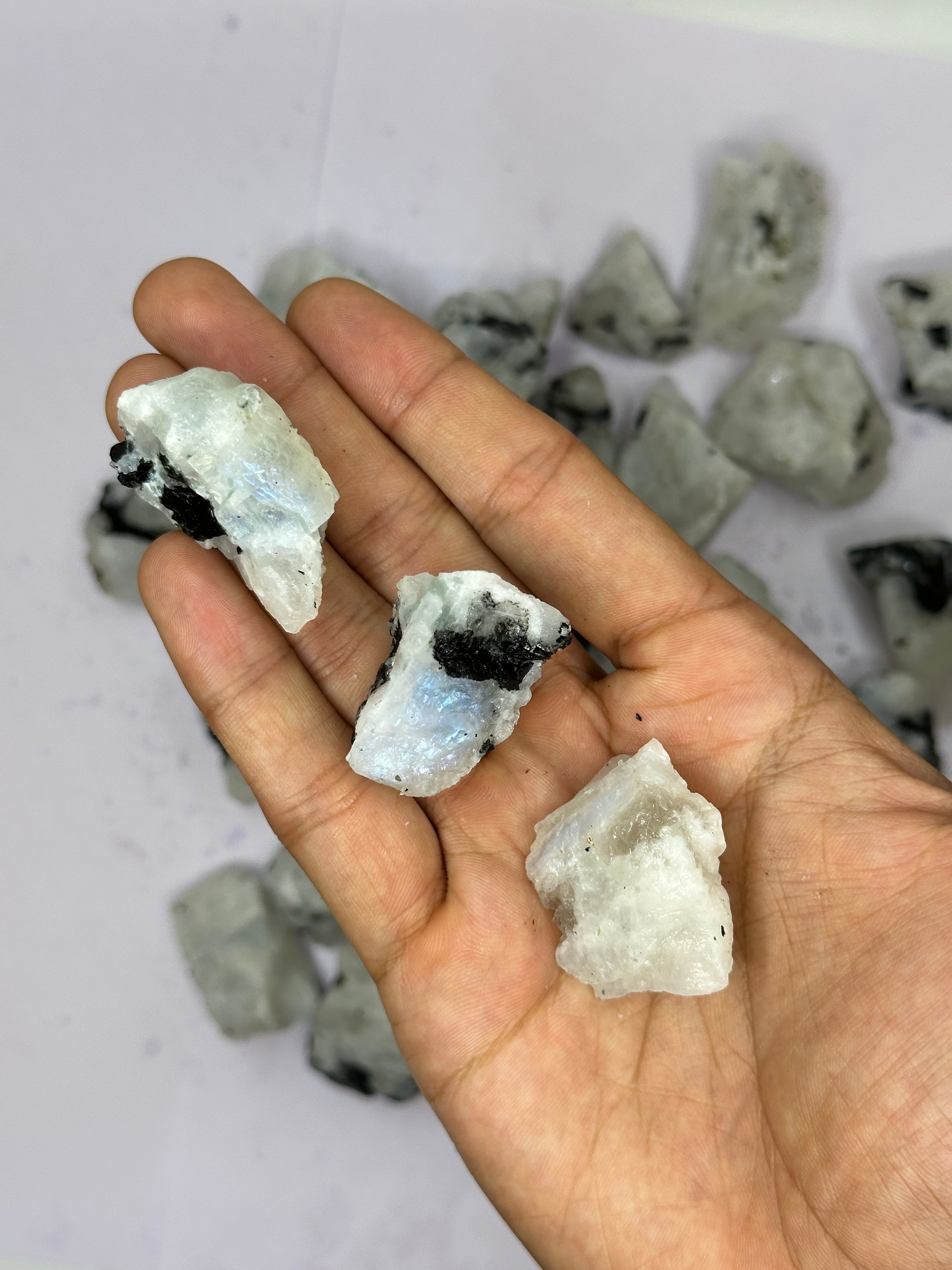 Rainbow Moonstone Rough image 4