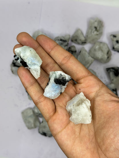 Rainbow Moonstone Rough image 4