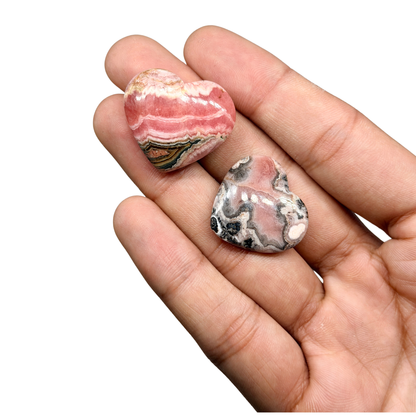 Rhodochrosite Mini Heart