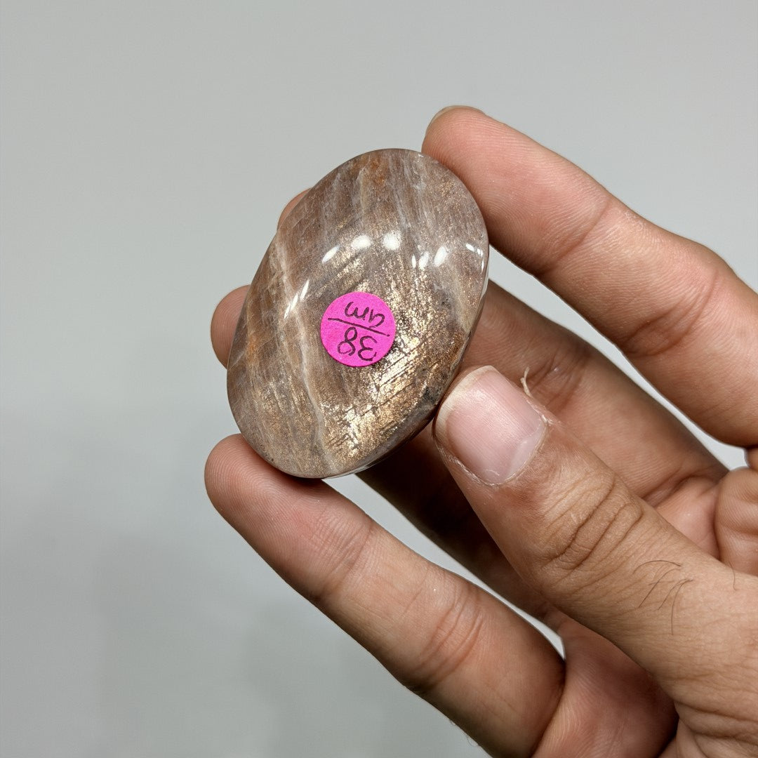 Blue Moonstone Palmstone (1KG)