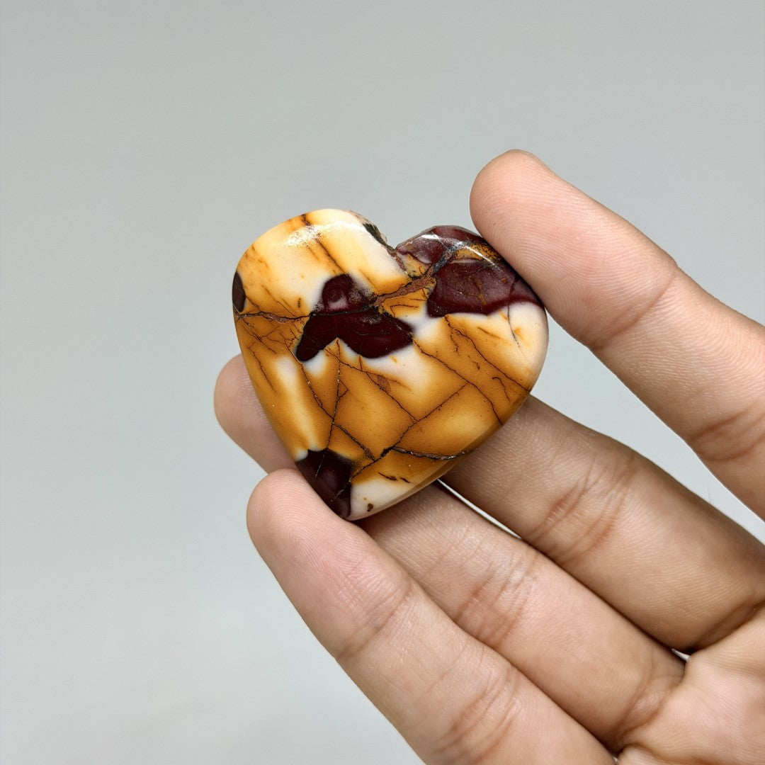 Mookaite Jasper Heart